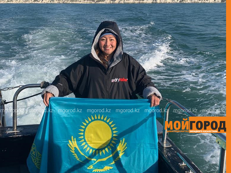 Пролив Ла-Манш впервые переплыла жительница Уральска