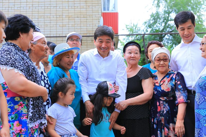 Заместитель председателя партии «Nur Otan» посетил объекты строительства в ЗКО