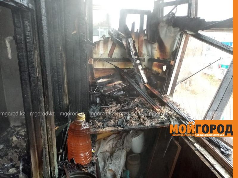 В Актобе из пожара в многоэтажке спасли 6 человек