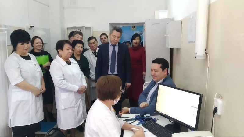 С рабочей поездкой ЗКО посетил вице-министр здравоохранения Олжас Абишев