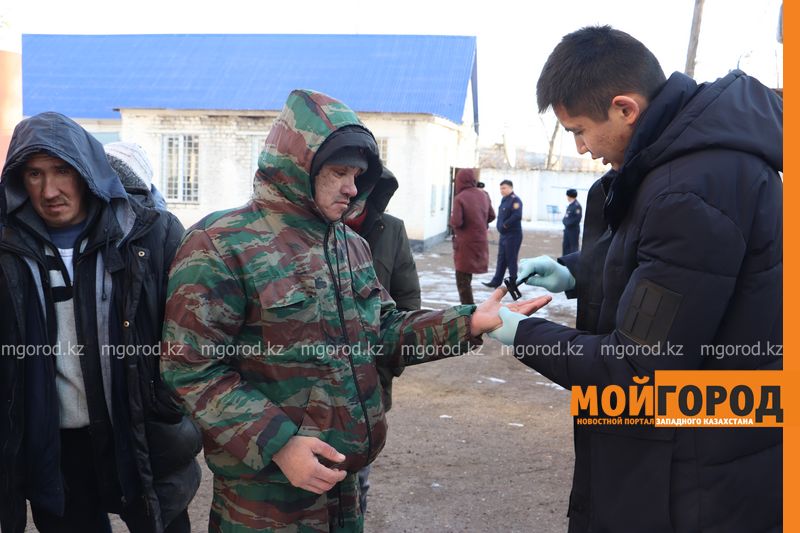 В Уральске подсчитывают количество бомжей