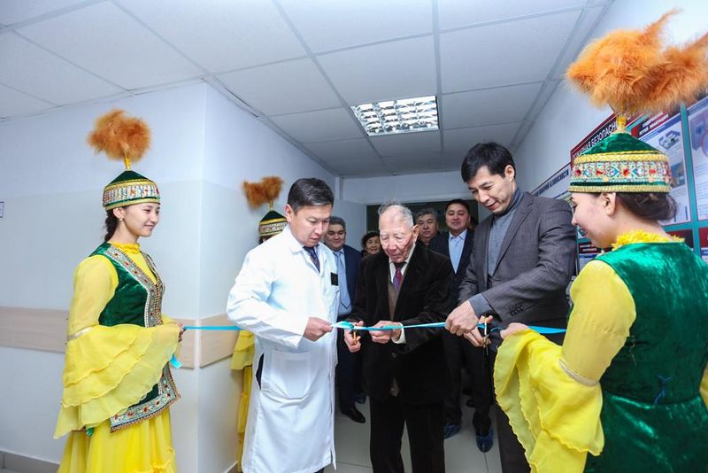 Инсультный центр открыли в Акжайыкском районе