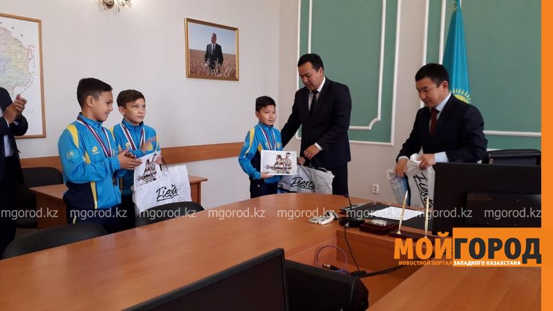 В Аксае чествовали призеров чемпионата мира по каратэ