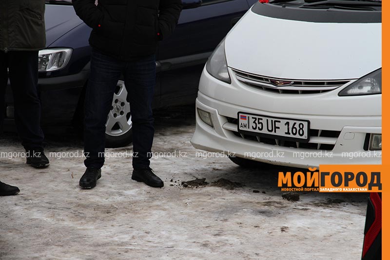 В Атырау впервые зарегистрировали авто из Армении