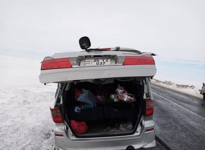 Два человека погибли в аварии в Актюбинской области (фото)