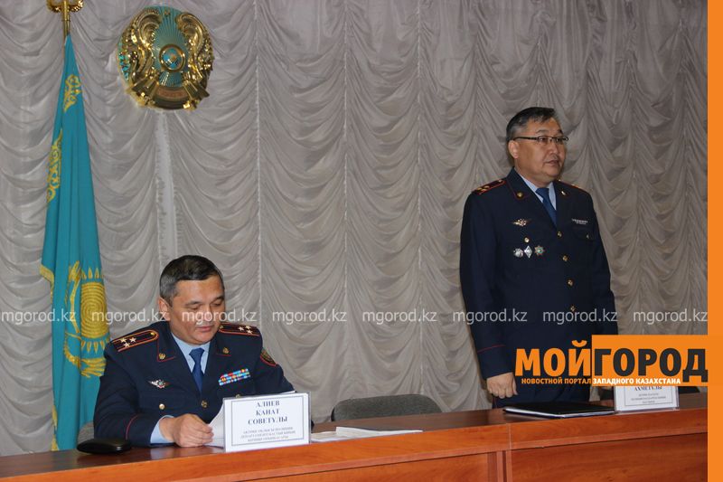 В Актобе назначили начальника управления полиции