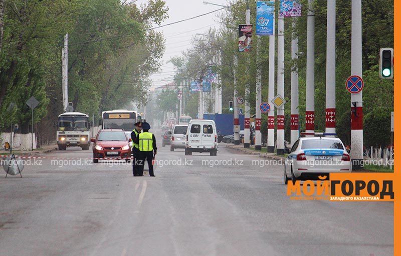 В Атырау ограничат движение на центральных улицах