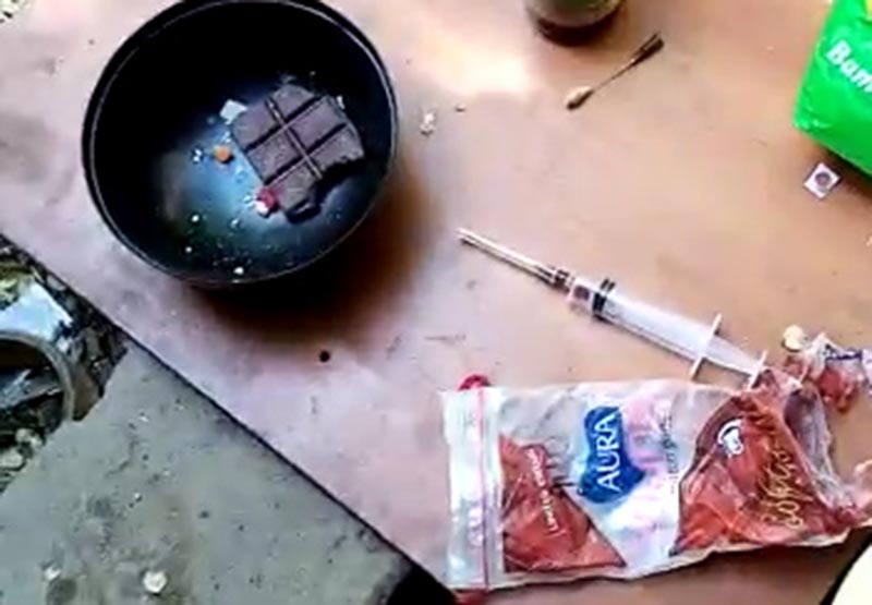 Житель Актобе устроил наркопритон на даче (видео)