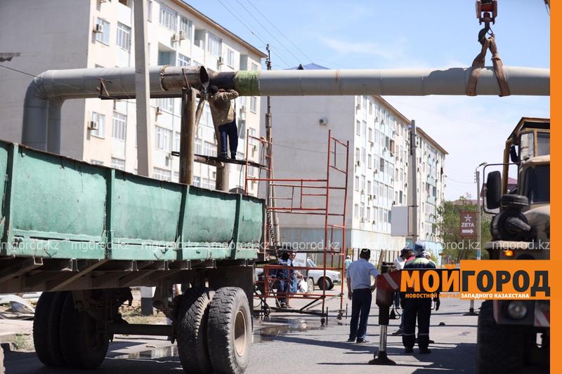 В Атырау перекроют улицы и отключат газ из-за перевозки крупногабаритного груза