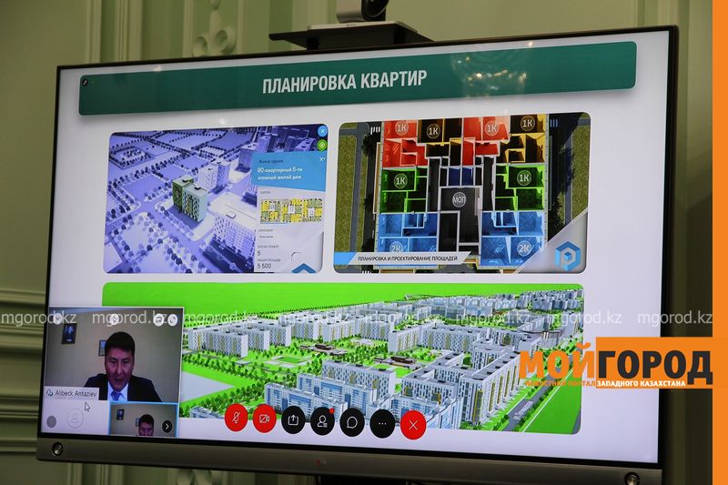 В микрорайоне Акжайык построят первые дома для полицейских, врачей и учителей