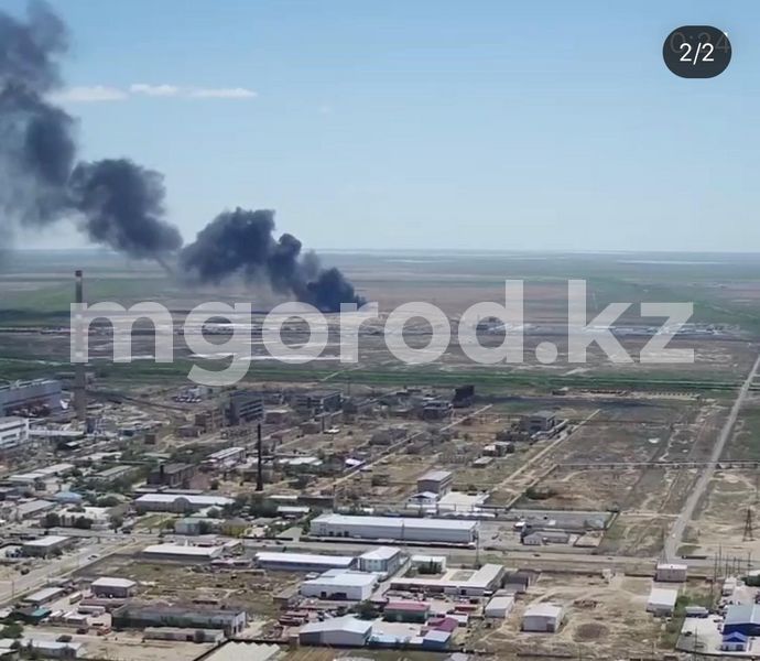 В воинской части Атырау произошел пожар