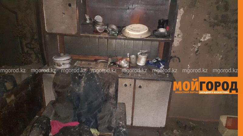 Труп мужчины обнаружили на месте пожара в ЗКО