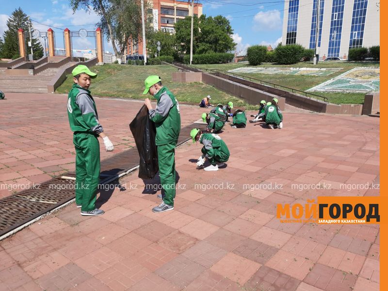 Отряды «Жасыл Ел» начали работу в ЗКО