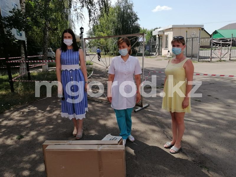 Предприниматели Уральска закупили необходимые предметы для больниц