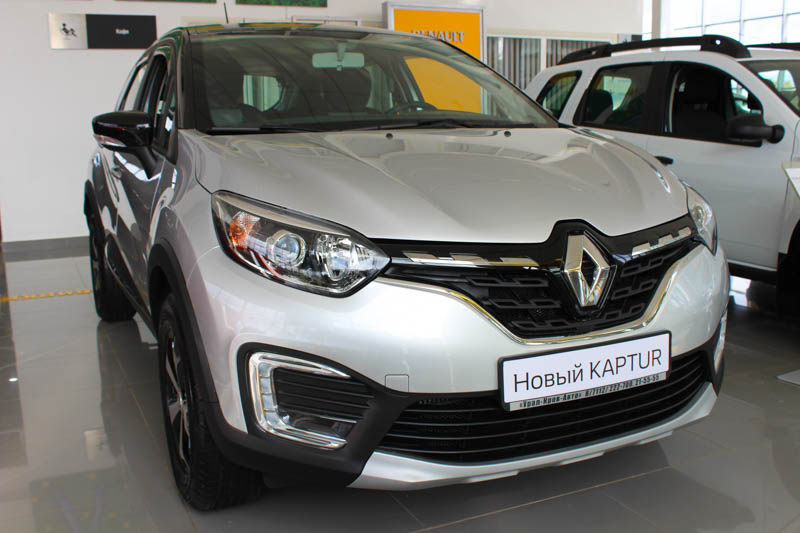 Обновленный и элегантный Renault Kaptur вы можете приобрести в любом регионе на Западе Казахстана