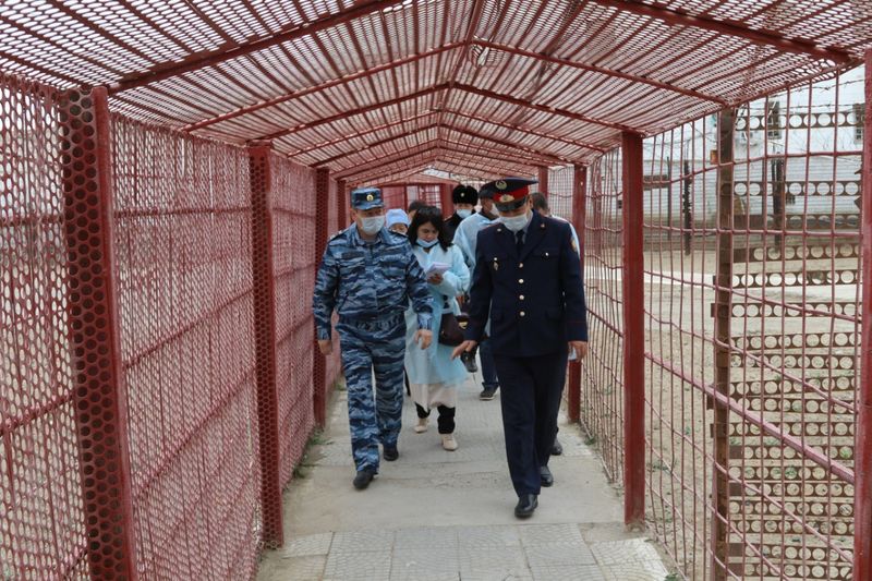 Следственный изолятор проверили в Атырау