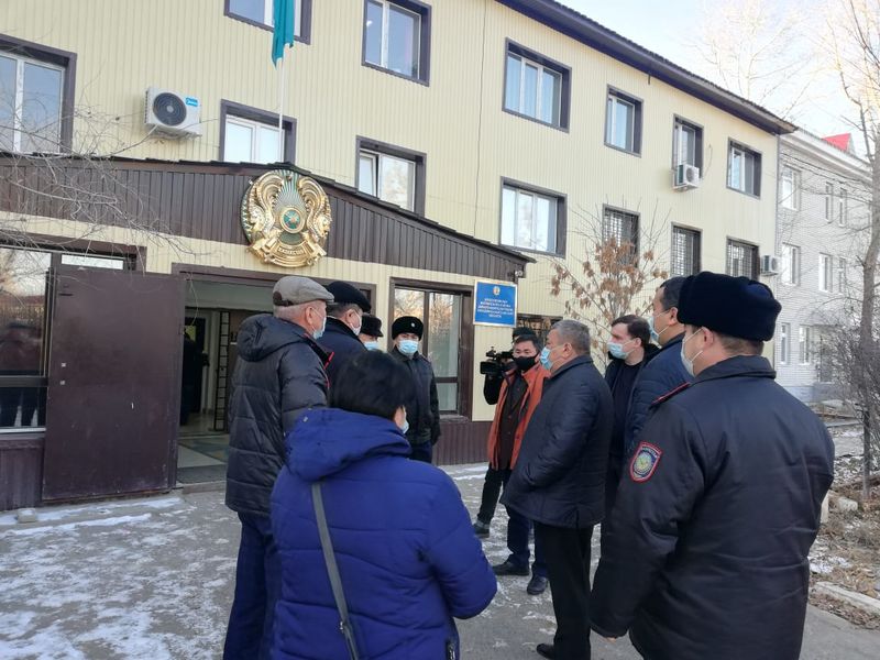 Ақсайға арнайы мониторингтік топтың мүшелері келді