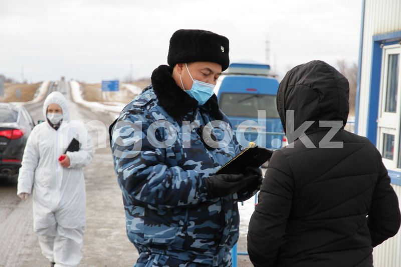 Блокпосты установили в Атырауской области