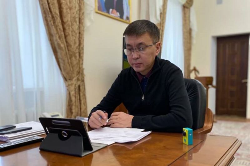 Онлайн прием граждан провел аким Уральска