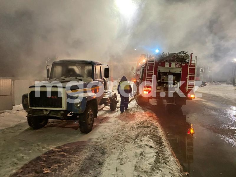 Подробности пожара, в котором погибли ребенок и пожилой мужчина, рассказали в ДЧС ЗКО