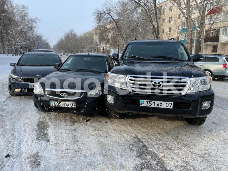 Служебный автомобиль акимата ЗКО попал в ДТП
