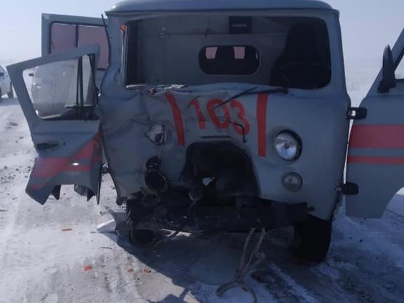 Скорая попала в аварию в Актюбинской области. Есть погибший