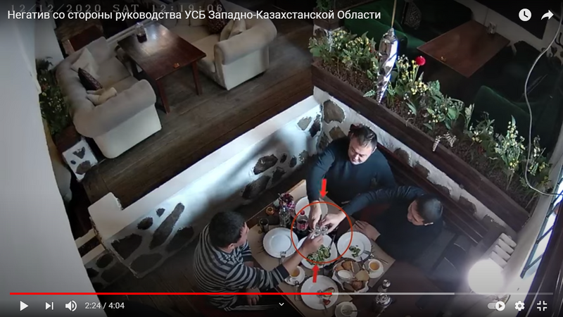 В ЗКО замначальника УСБ обвинили в связях с ОПГ и сборе денег с низовых подразделений полиции (видео)