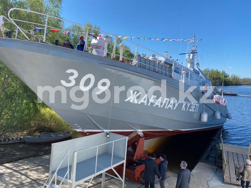 Корабль «Туркестан» спустили на воду в Уральске