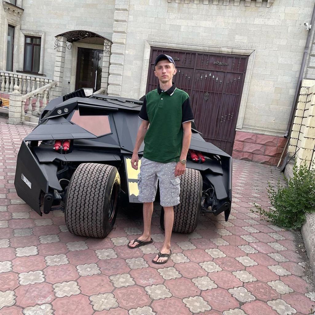 Казахстанец создал автомобиль, как у Бэтмена