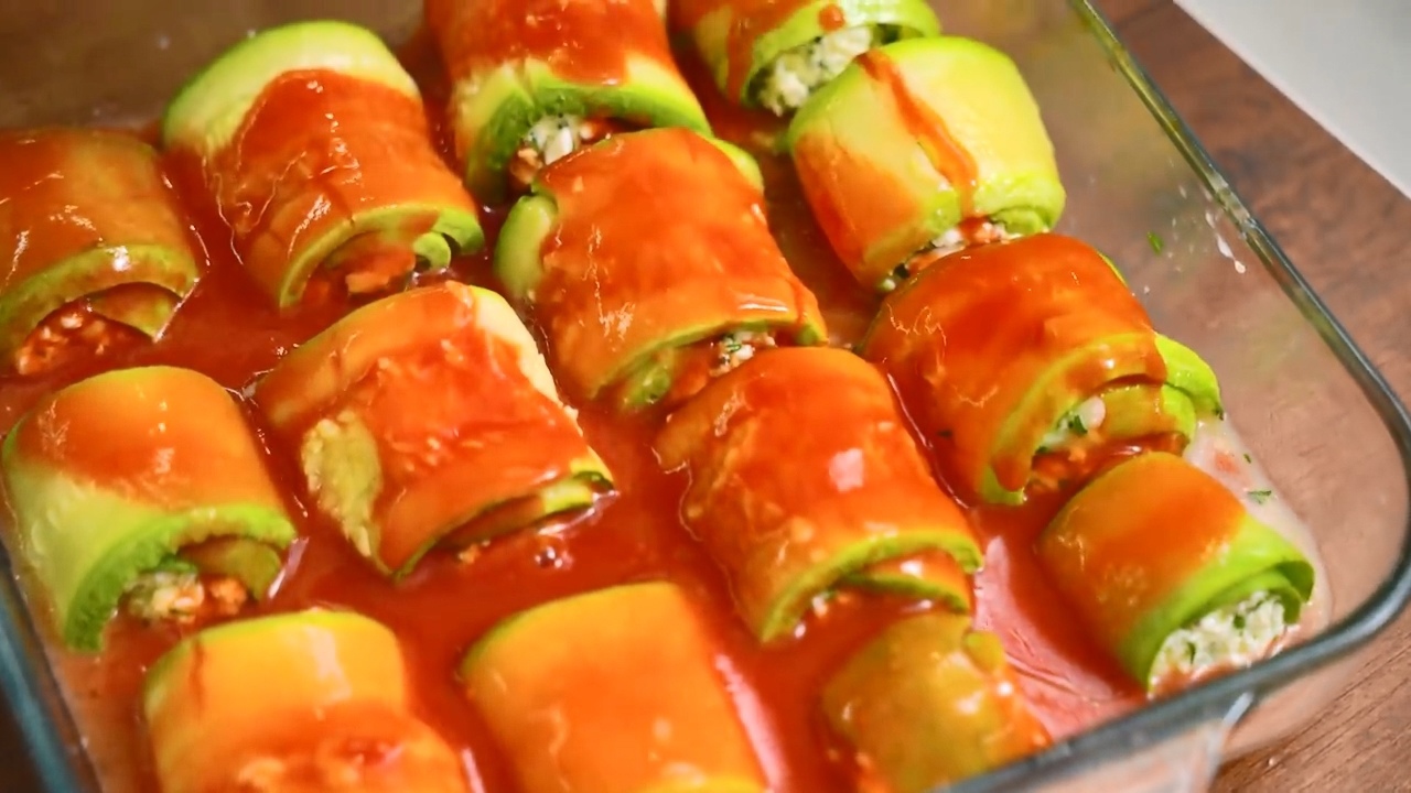 Летнее и лёгкое блюдо из кабачков без мяса