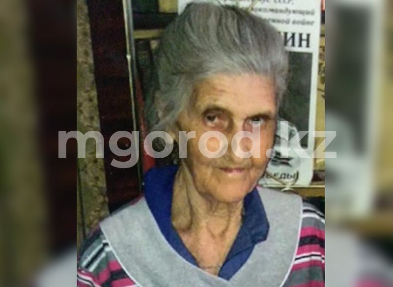 В Уральске нашлась пропавшая 88-летняя женщина