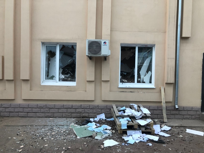 Два человека пострадали при обрушении здания фонда «Даму» в Актобе