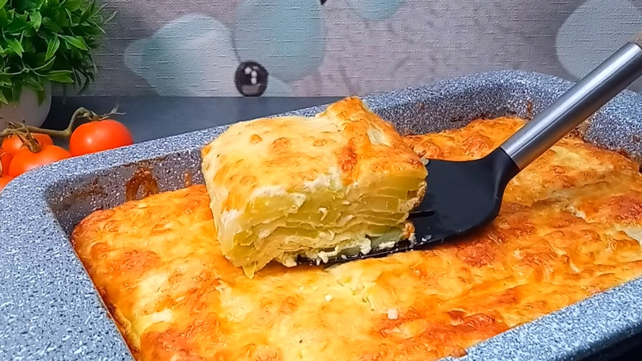 Вот как я готовлю кабачки «по-итальянски». Простая кабачковая фриттата