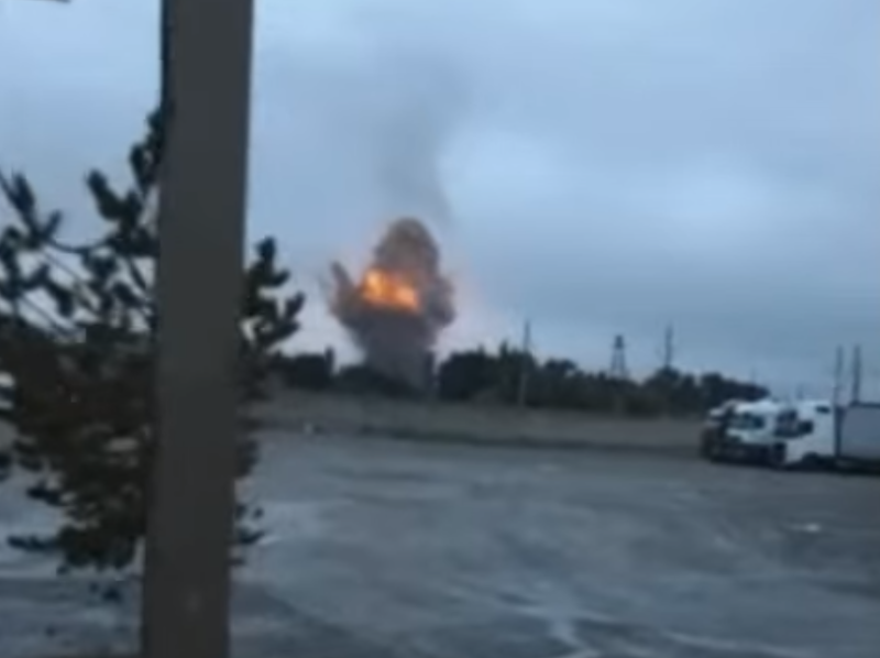На складе боеприпасов возле Тараза вновь произошёл взрыв