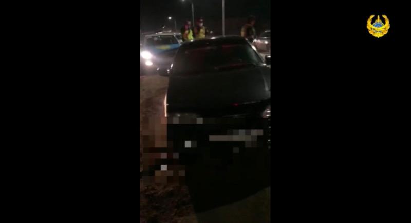 Семь нарушений ПДД допустил водитель в Атырау при попытке скрыться от полицейских
