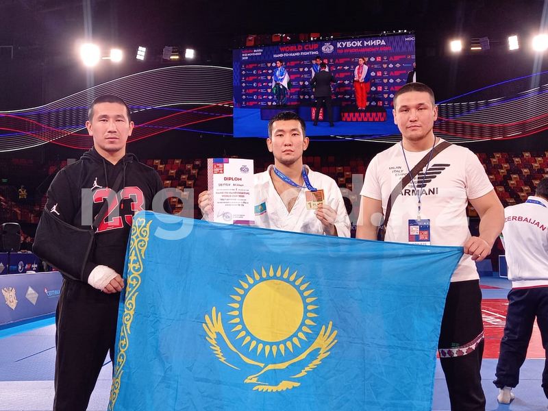 Полицейский из Атырау стал чемпионом мира по рукопашному бою
