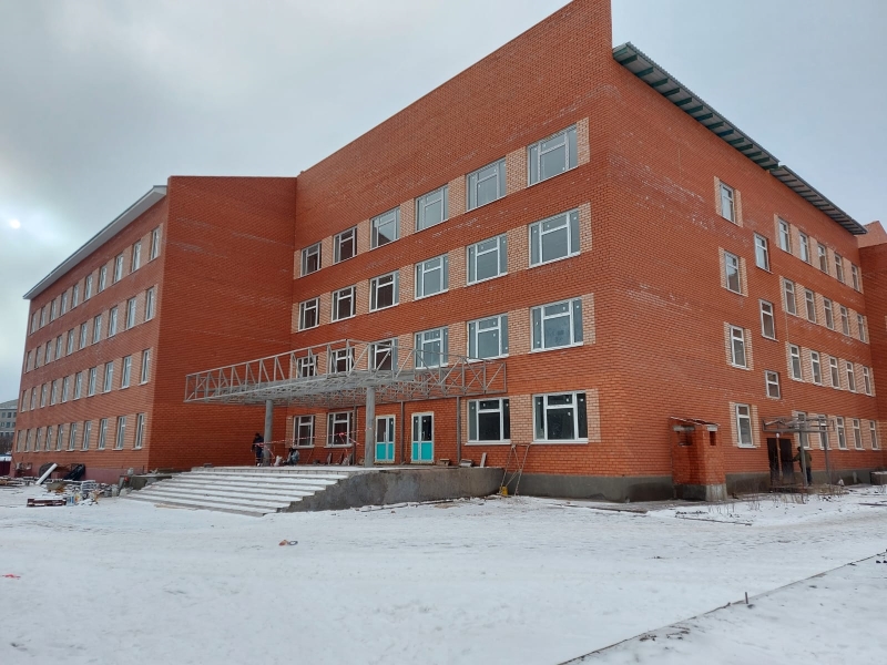 Школу №33 готовят к сдаче в Уральске