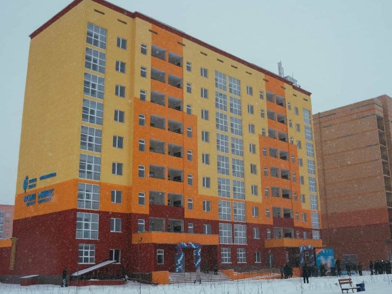 Многоэтажку сдали в эксплуатацию в Уральске