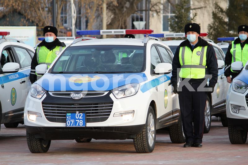 Полицейские ЗКО получили новые китайские авто