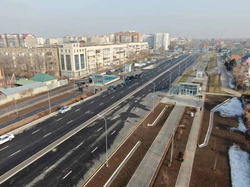 Строительство транспортной развязки на Рыскулова-Емцова завершили в Алматы