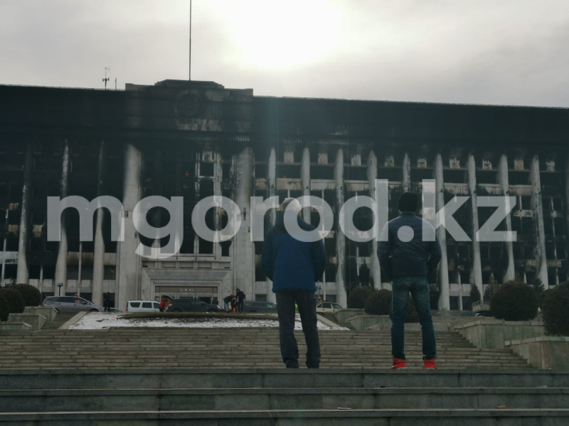 Алматы приходит в себя после погромов. Фото
