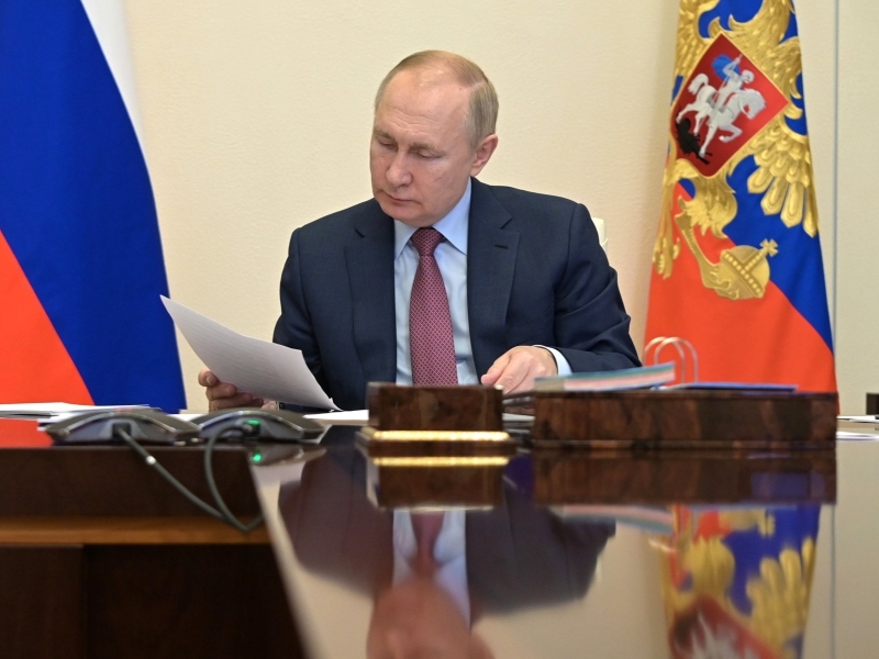Путин заявил о нанесении массированного удара по объектам инфраструктуры Украины
