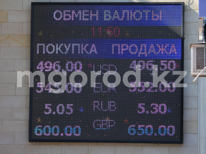 Курс доллара продолжает снижаться в Казахстане