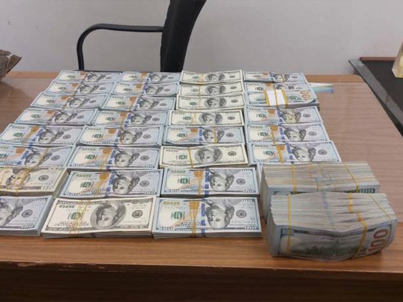 Сотни тысяч долларов пытались вывезти из Казахстана в сумке с двойным дном