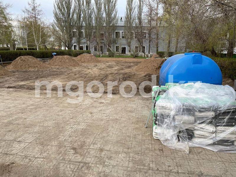 В Уральске началось строительство амфитеатра