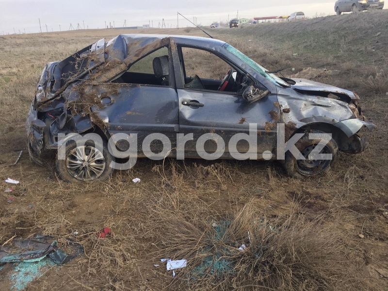 Школьник угнал машину отца и попал в аварию в Актюбинской области
