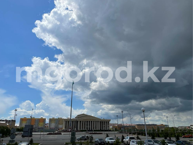В ЗКО ожидается гроза