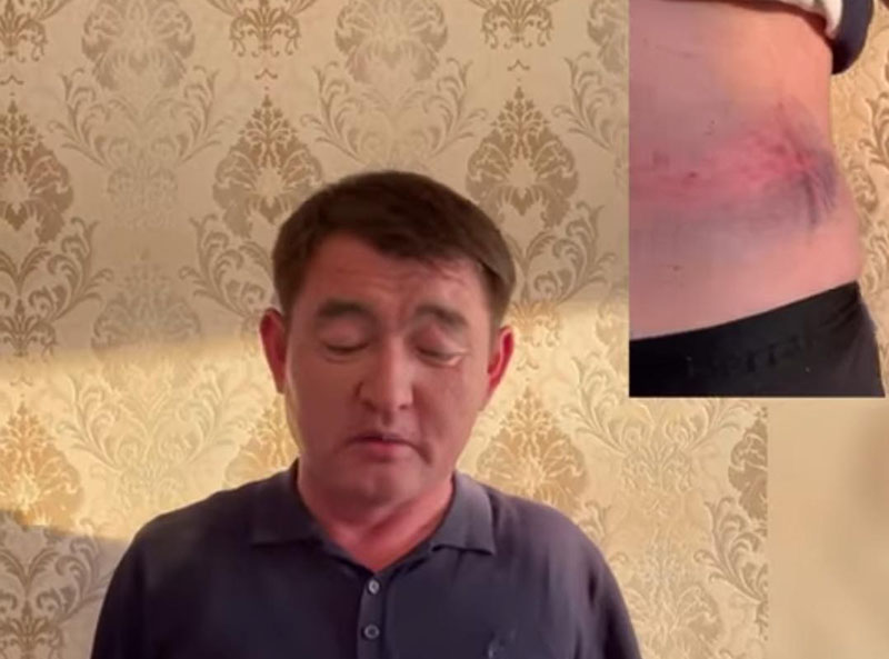 В полиции прокомментировали скандальное видео с экс-акимом Кульсары