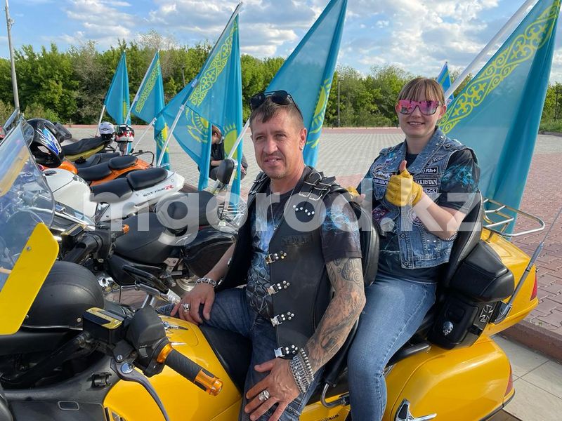 Мотопробег состоялся в Уральске