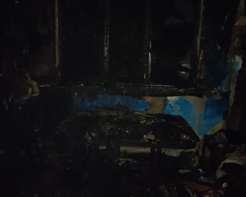 Женщина пострадала при пожаре в Атырау
